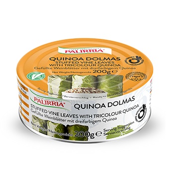 Quinoa Dolmas, Gefüllte Weinblätter mit dreifarbigem Quinoa